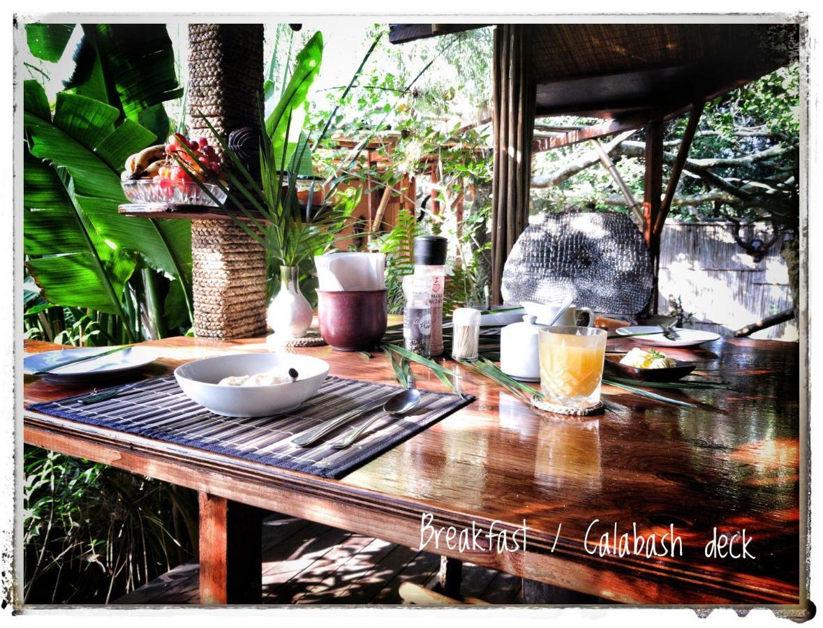 Chinderera Eco Lodge Manguzi Exteriör bild